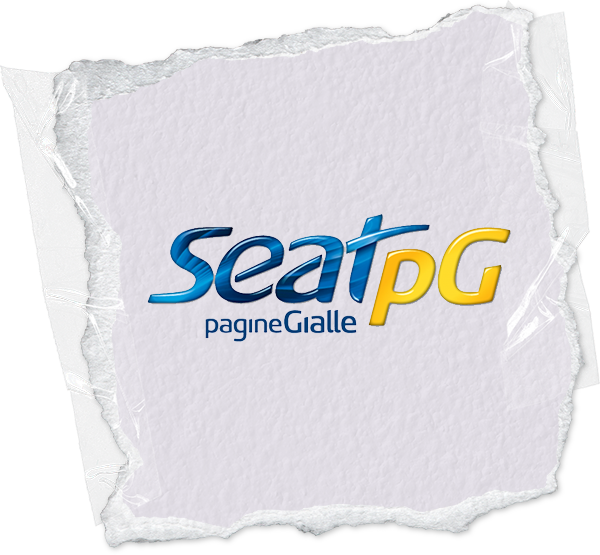 logo seat Pagine Gialle, cliente di beSharp