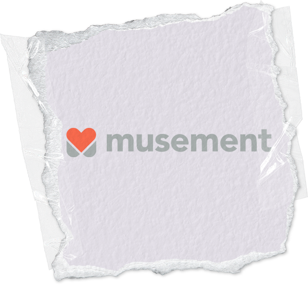 logo musement, cliente di beSharp